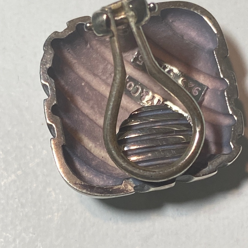 Tiffany & Co. Silver Swirl Earrings - Picture 5 of 5